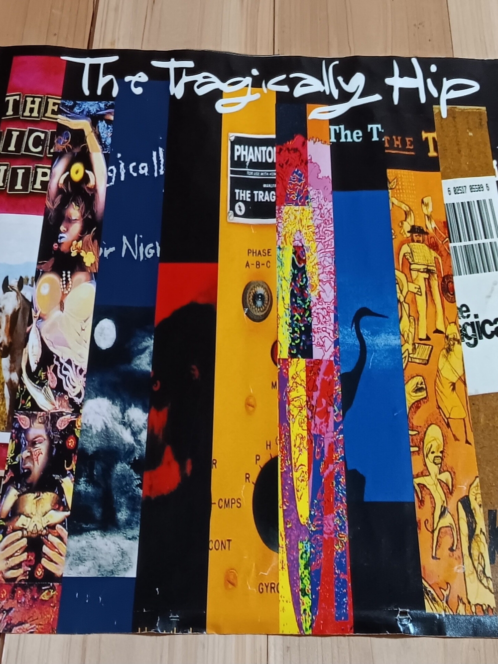 The Tragically Hip Colourful Album Art Gift Wrap - Circa ??2021 ??
